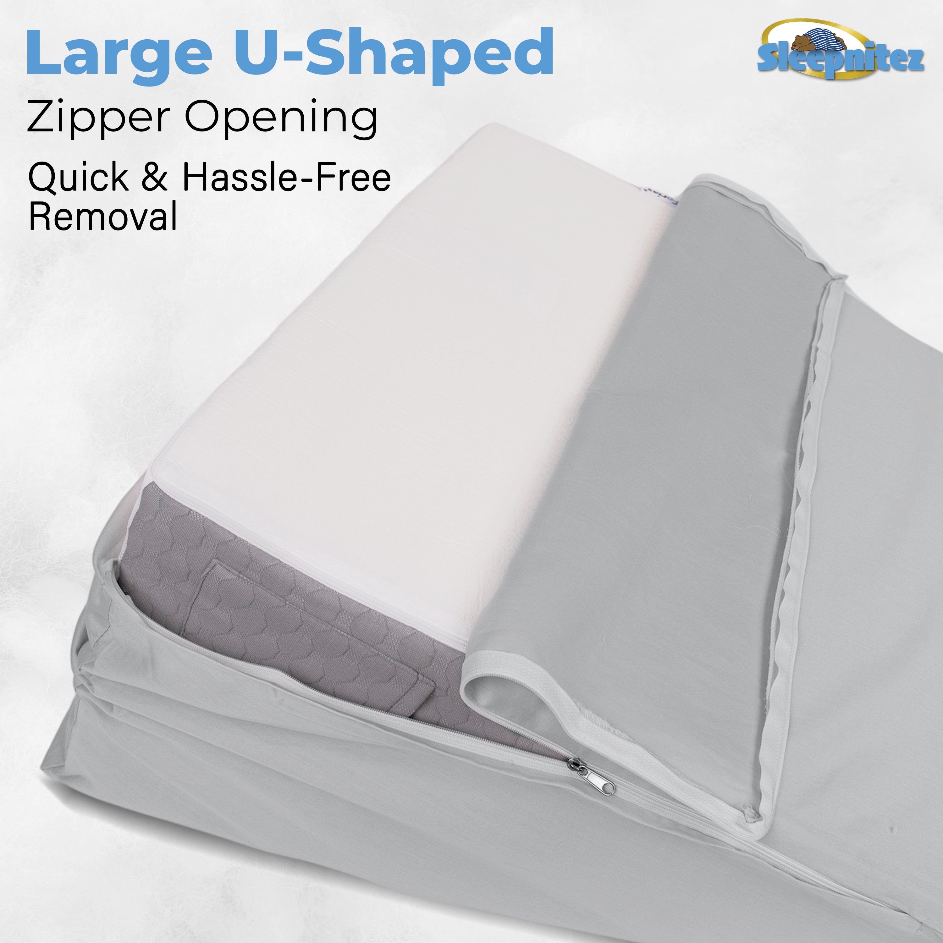 Light Gray 100% Egyptian Cotton 12