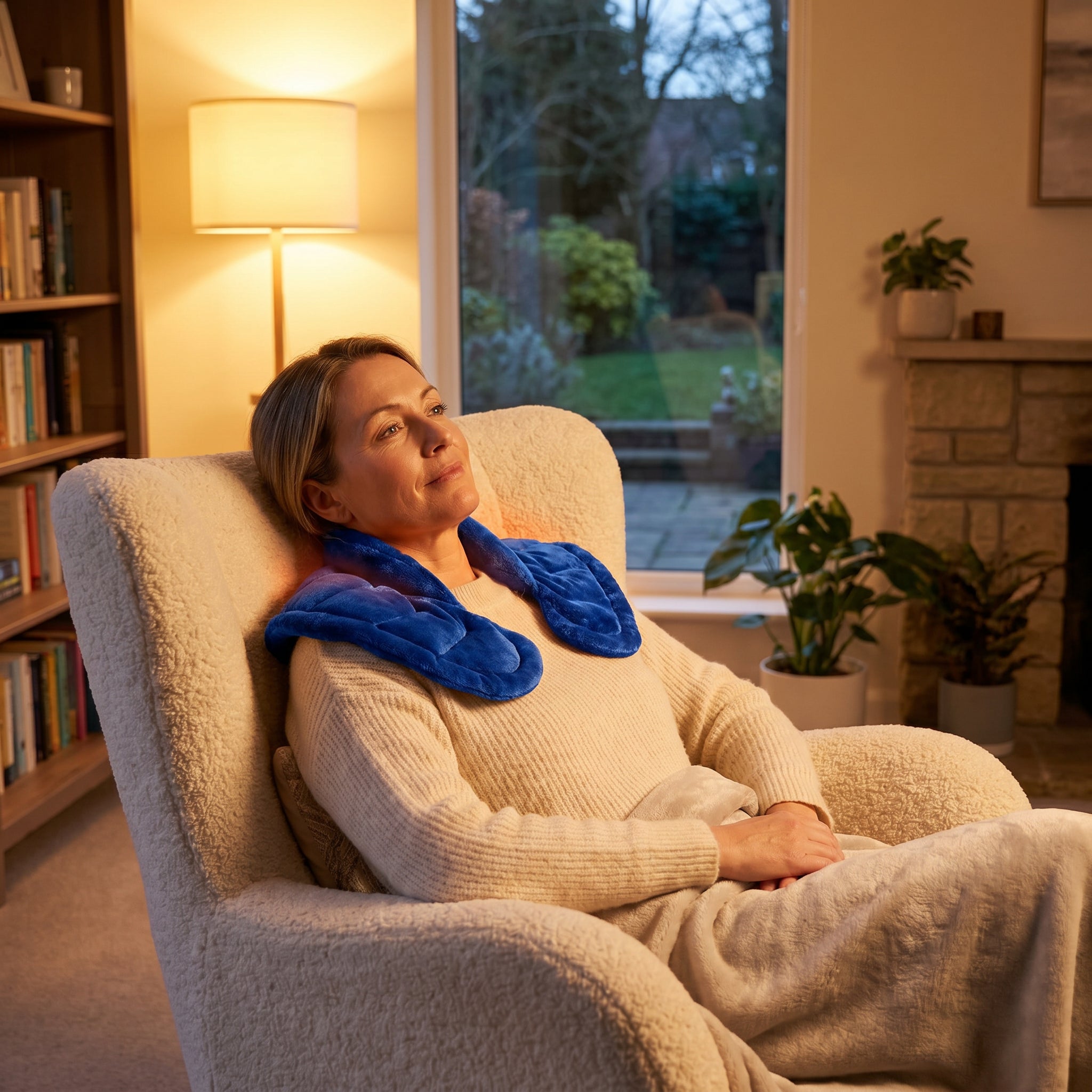 Sleepnitez Neck & Shoulder Heating Pad For Neck, Shoulder & Upper Back Pain Relief
