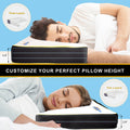Wedge Pillow with Snuggle Side Sleeper Pillow